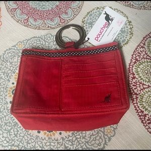 Pouchee Red Purse Organizer